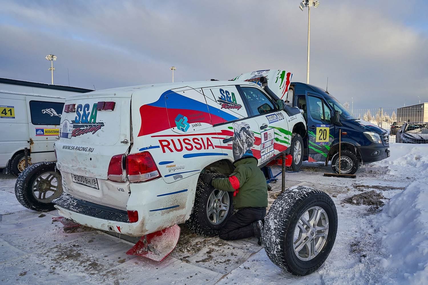 «S&A Racing» на бахе «Северный лес: узко, быстро, сложно