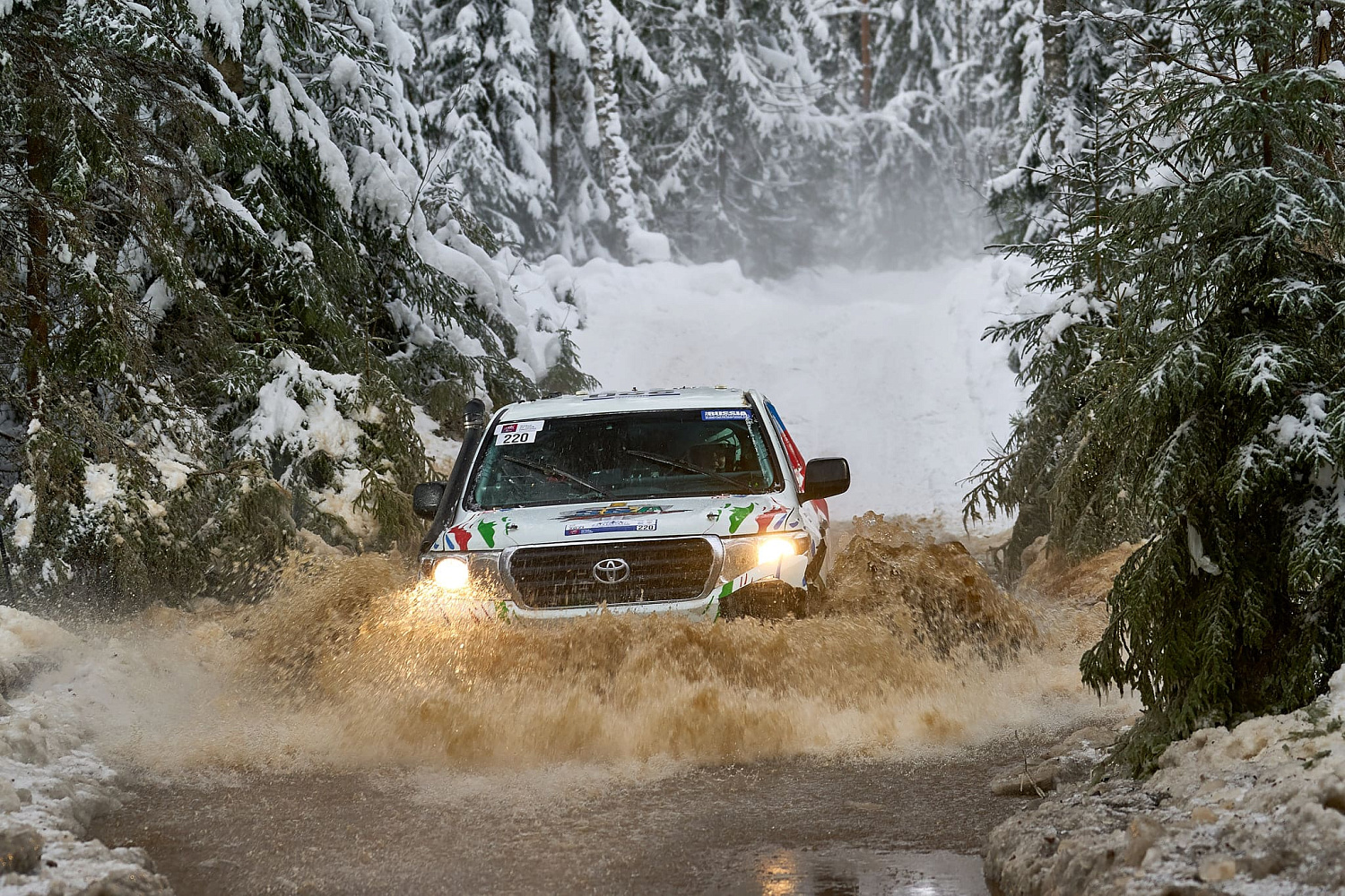 «S&A Racing» на бахе «Северный лес: узко, быстро, сложно