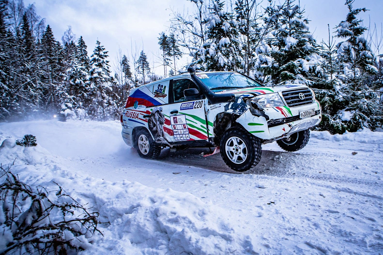 «S&A Racing» на бахе «Северный лес: узко, быстро, сложно