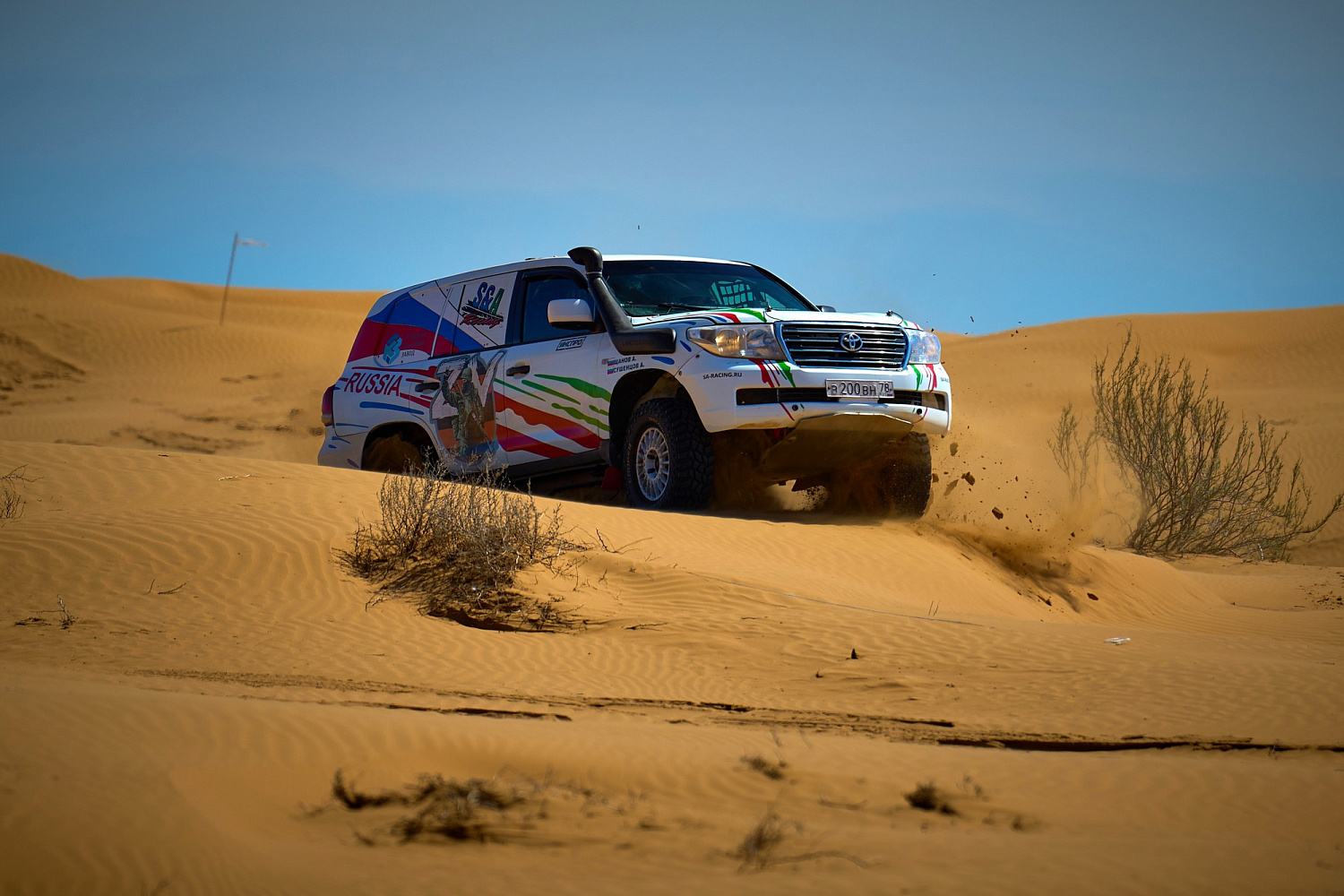 Сквозь РЭБ и неприятности добыта победа на бахе «Золото Кагана» 2025