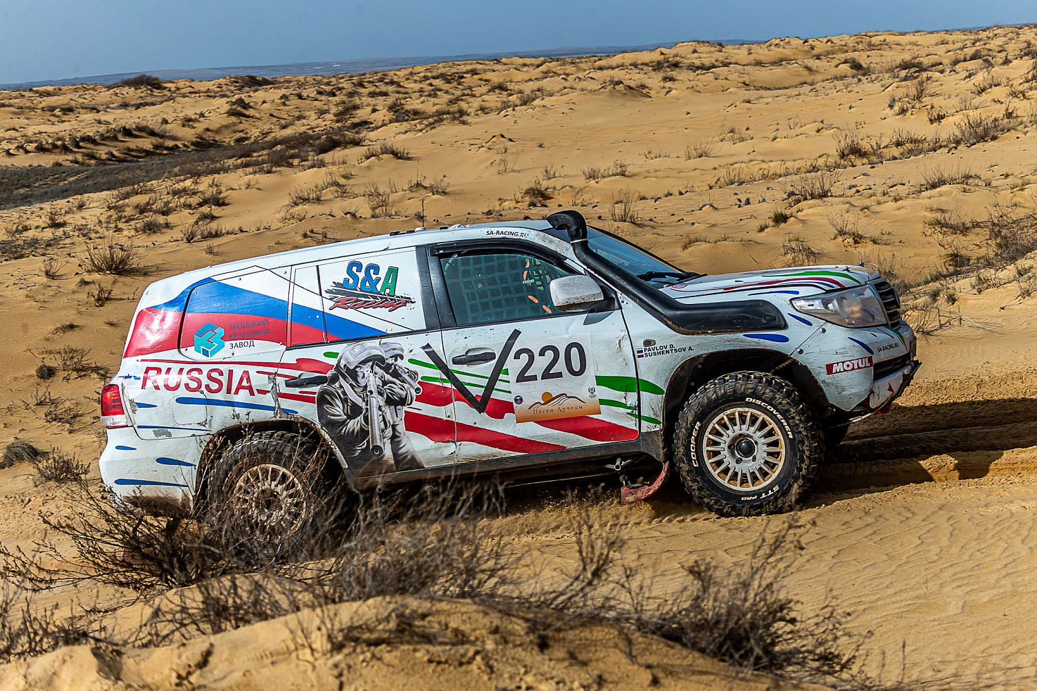 Андрей Сушенцов и Дмитрий Павлов одержали победу на бахе «Пески Арчеды» Андрей Сушенцов и Дмитрий Павлов одержали победу на бахе «Пески Арчеды»